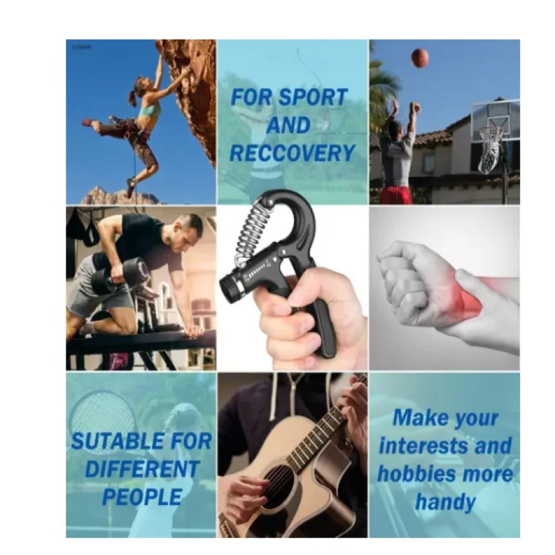 PowerGrip Max – Hand Grip Ajustável para Fortalecimento Muscular