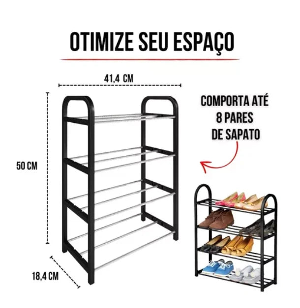 EasyFit – Sapateira Modular para 8 Pares