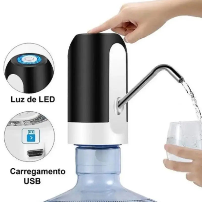 Bomba Elétrica Universal AquaEasy – Facilite a Sua Hidração!