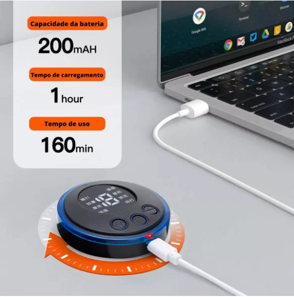RelaxPulse - Massageador Portátil para Cervical