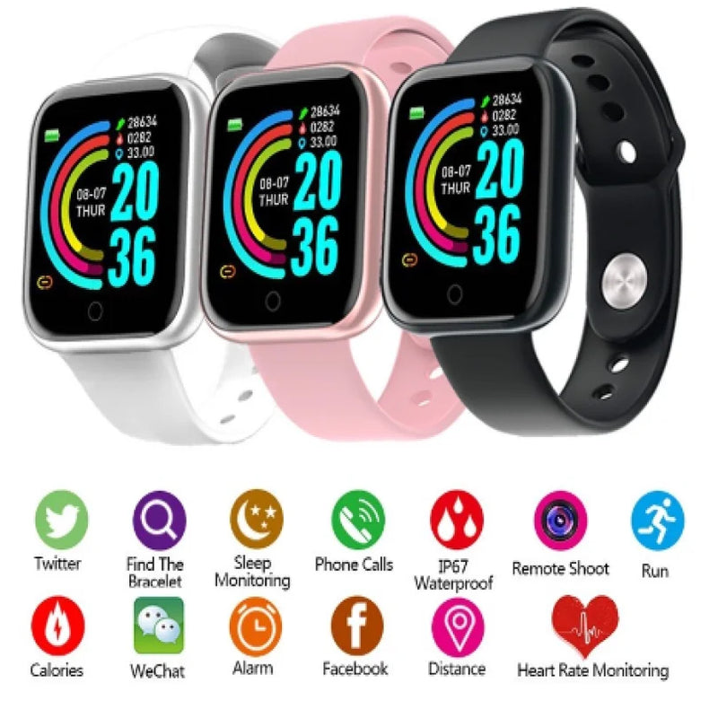 D20 Plus – Smartwatch Personalizável e Completo