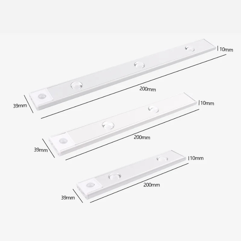 Luminária LED Magnética com Sensor: Instalação Fácil e Design Moderno