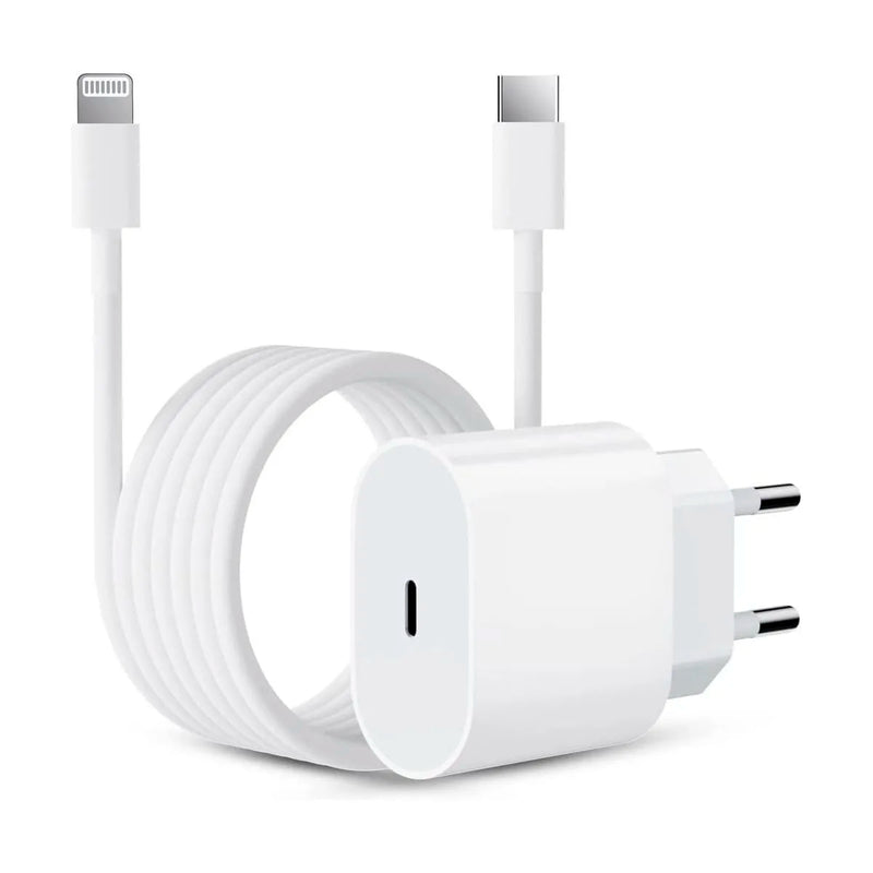 Carregador Turbo PowerCharge 20W Tipo-C – Potência e Praticidade na Palma da Sua Mão!