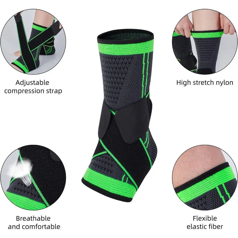 AnklePro Fit – Estabilizador Ortopédico de Tornozelo