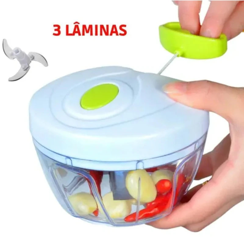 SwiftChop 500 – Triturador Manual de Alimentos