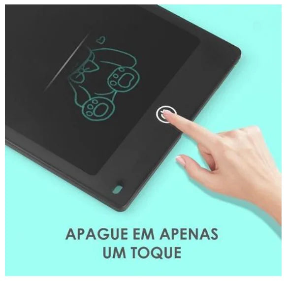 NeverDie Creative Pad – Lousa Mágica LCD 8.5” para Escrever, Desenhar e Pintar
