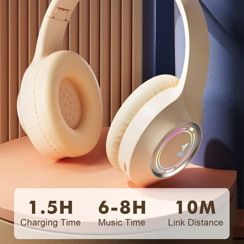 M3 LightSound – Fone de Ouvido Bluetooth com Emissor de Luz e LED