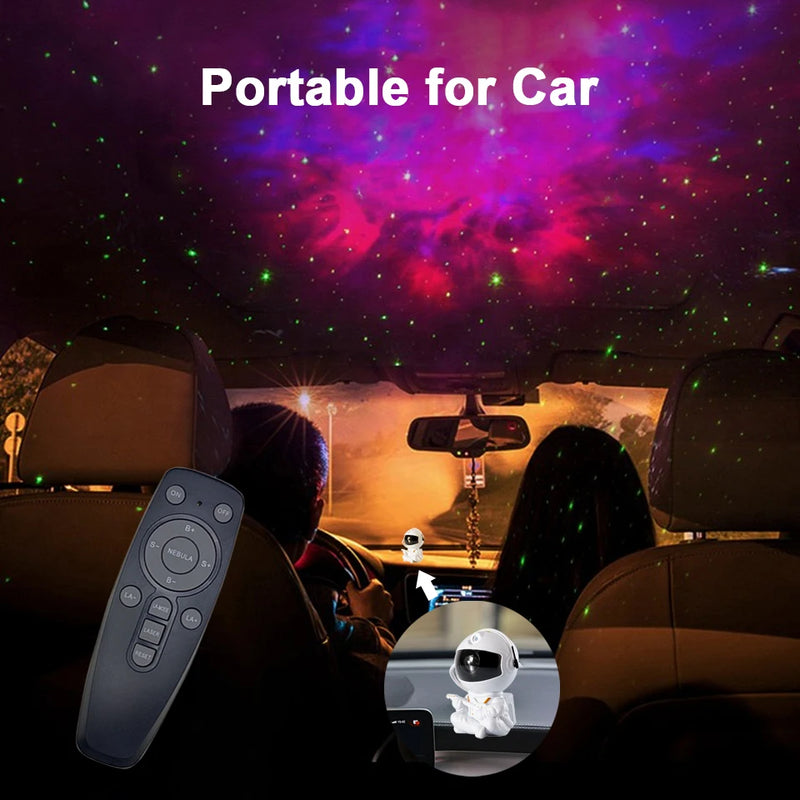 Projetor Galáctico Astronauta – A Magia das Estrelas na Quarto do Seu Pequeno!