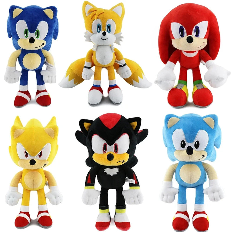 Pelúcias Sonic Heroes – Bonecos Macios e Adoráveis do Universo Sonic
