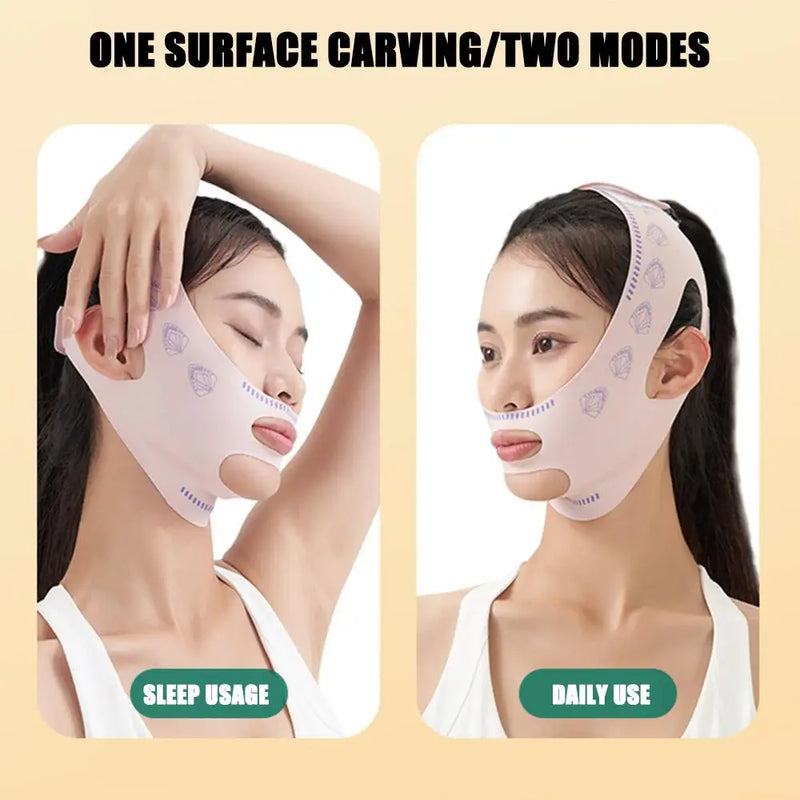 Máscara de Sono Beauty Face Sculpting – Transforme Seu Contorno Facial Enquanto Dorme!