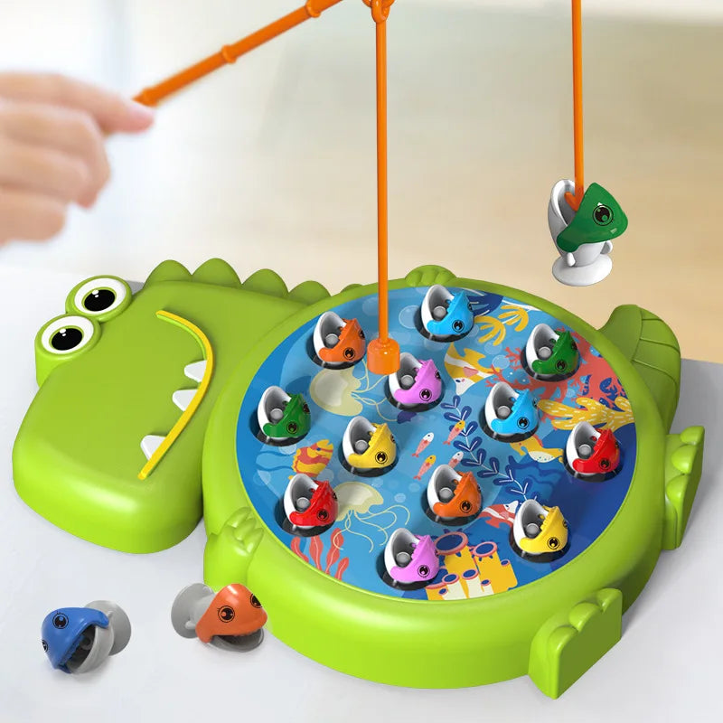 Jogo de Pesca Dinossauro Magnético – Diversão e Aprendizado em Cada Lance!