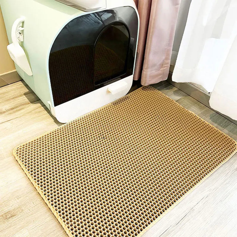 CatTrap Clean – Tapete de Areia Dupla Camada para Gatos
