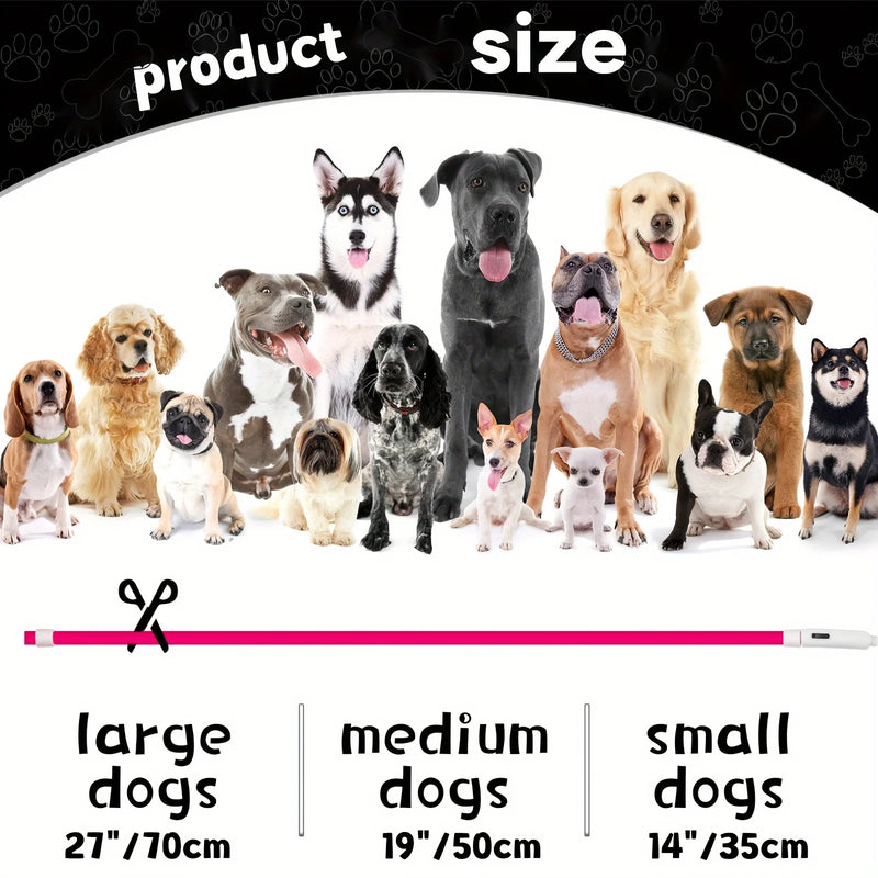 SafeGlow - Colar LED Recarregável para Pets