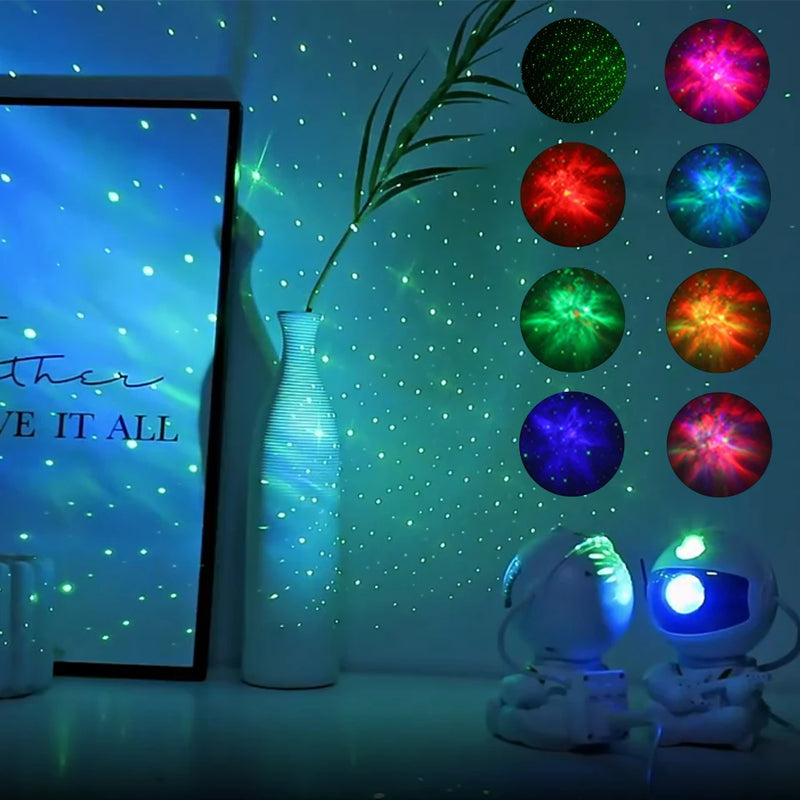 Projetor Galáctico Astronauta – A Magia das Estrelas na Quarto do Seu Pequeno!