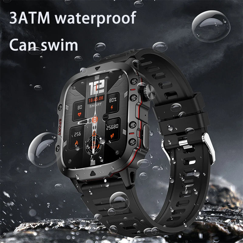 Smartwatch Militar Xiaomi Adventure Pro – O Companheiro Perfeito para Aventureiros!