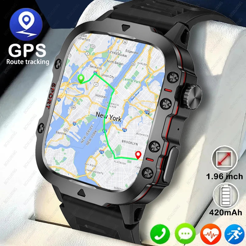 Smartwatch Militar Xiaomi Adventure Pro – O Companheiro Perfeito para Aventureiros!
